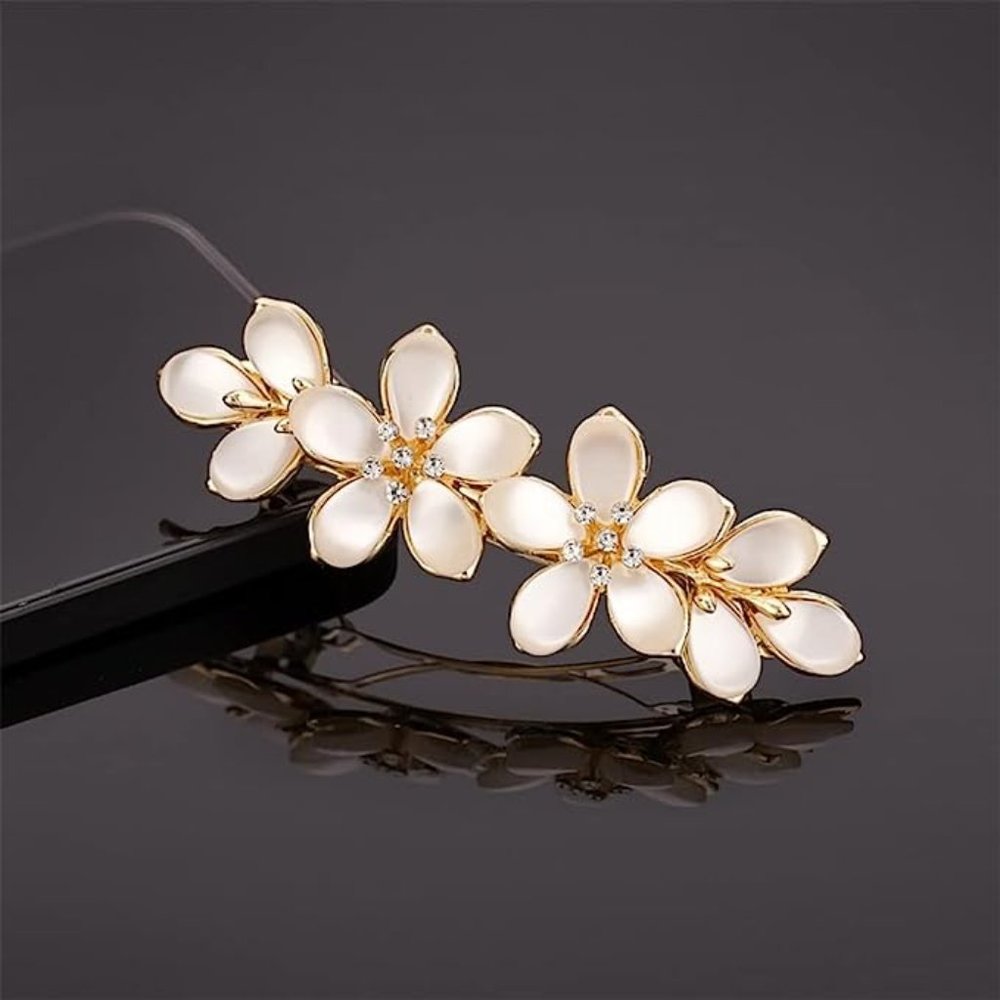 ❀ Crystal Flower ❀  Hair Clips❀